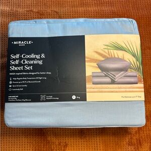 Miracle Self-Cooling Sheet Set - Light Blue
